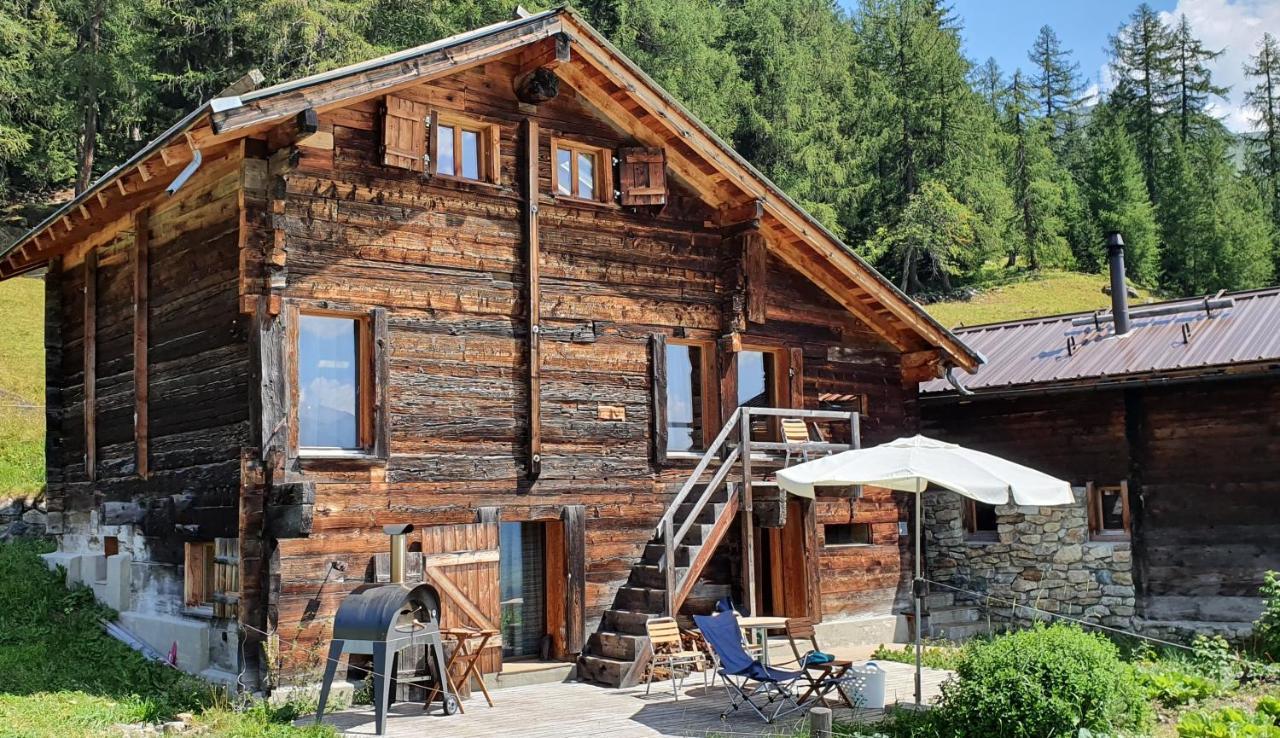 Chalet Biene - Swiss Alp Chalet With Sauna And Jacuzzi Ulrichen Buitenkant foto