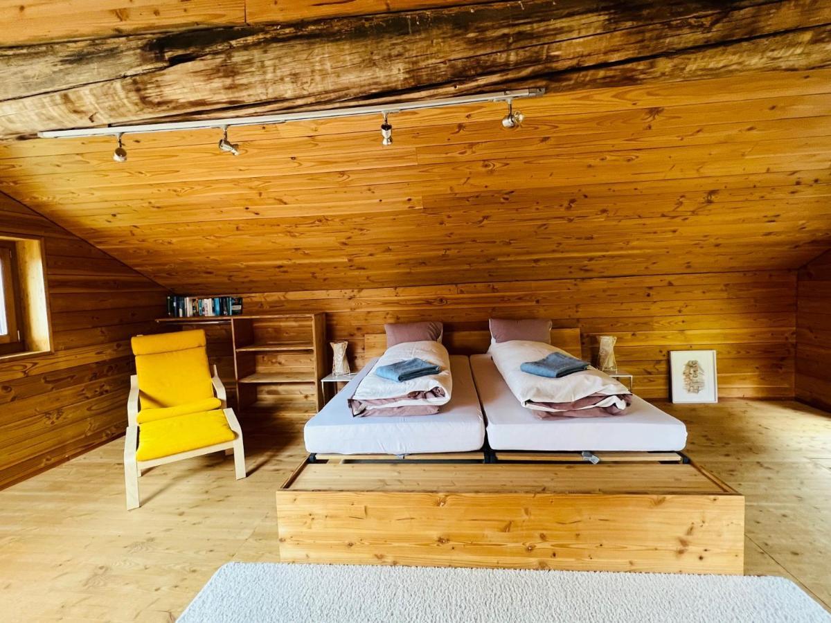 Chalet Biene - Swiss Alp Chalet With Sauna And Jacuzzi Ulrichen Buitenkant foto
