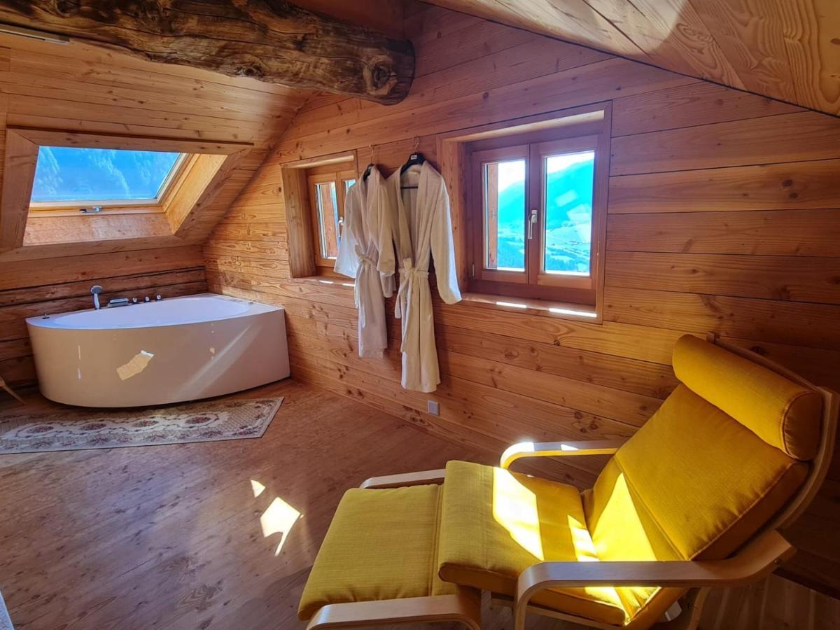 Chalet Biene - Swiss Alp Chalet With Sauna And Jacuzzi Ulrichen Buitenkant foto